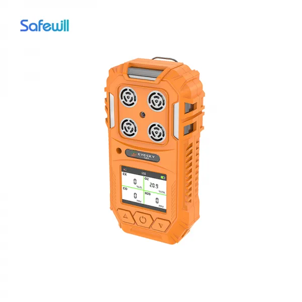 Handheld Portable Multi Gas Detector Capable of Measuring Carbon Monoxide, Hydrogen Sulfide, And Oxygen Hydrogen Sulfide