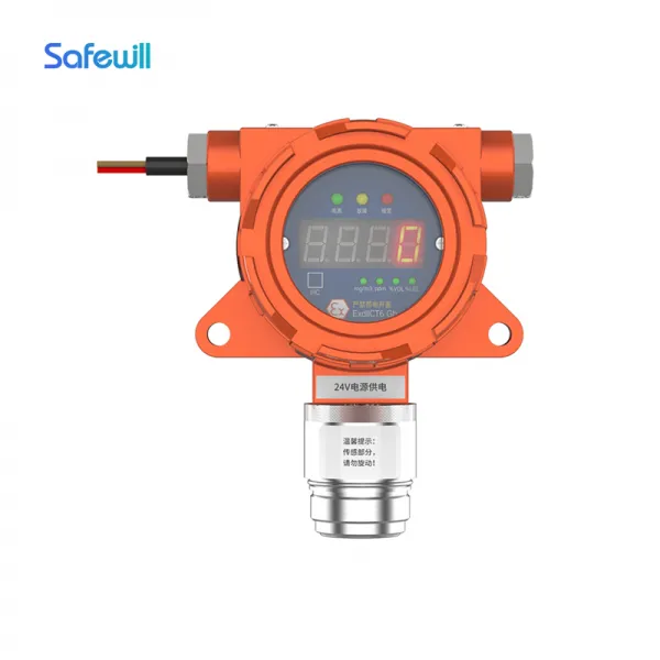 Industrial Fixed Ex-Proof Multi Smart Toxic Combustible Gas Hydrogen Ammonia Methane Ozone Co Co2 O2 Sf6 H2s Lpg Gas Detector