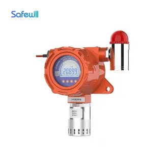 Industrial Fixed Ex-Proof Multi Smart Toxic Combustible Gas Hydrogen Ammonia Methane Ozone Co Co2 O2 Sf6 H2s Lpg Gas Detector