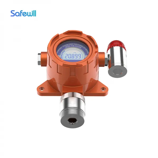 Industrial Fixed Ex-Proof Multi Smart Toxic Combustible Gas Hydrogen Ammonia Methane Ozone Co Co2 O2 Sf6 H2s Lpg Gas Detector