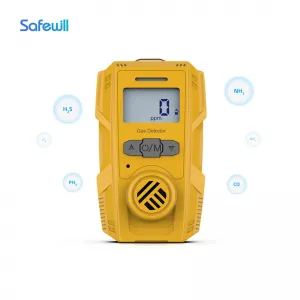 Handheld Portable Single Gas Detector for Combustible, Toxic and Harmful Gas Detection Alarm