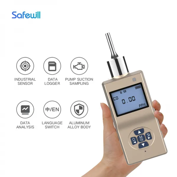 Portable Pump-Suction Helium Gas Detector