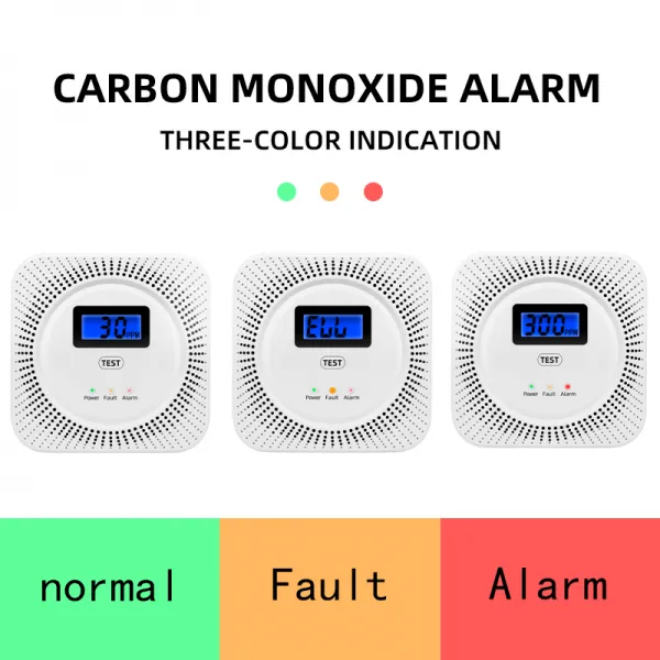 Indoor Combustible Gas and CO Gas Monitor with Wifi Tuya Connection