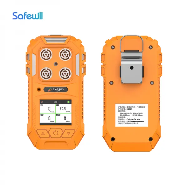 Portable 4-in-1 Gas Detector Plus